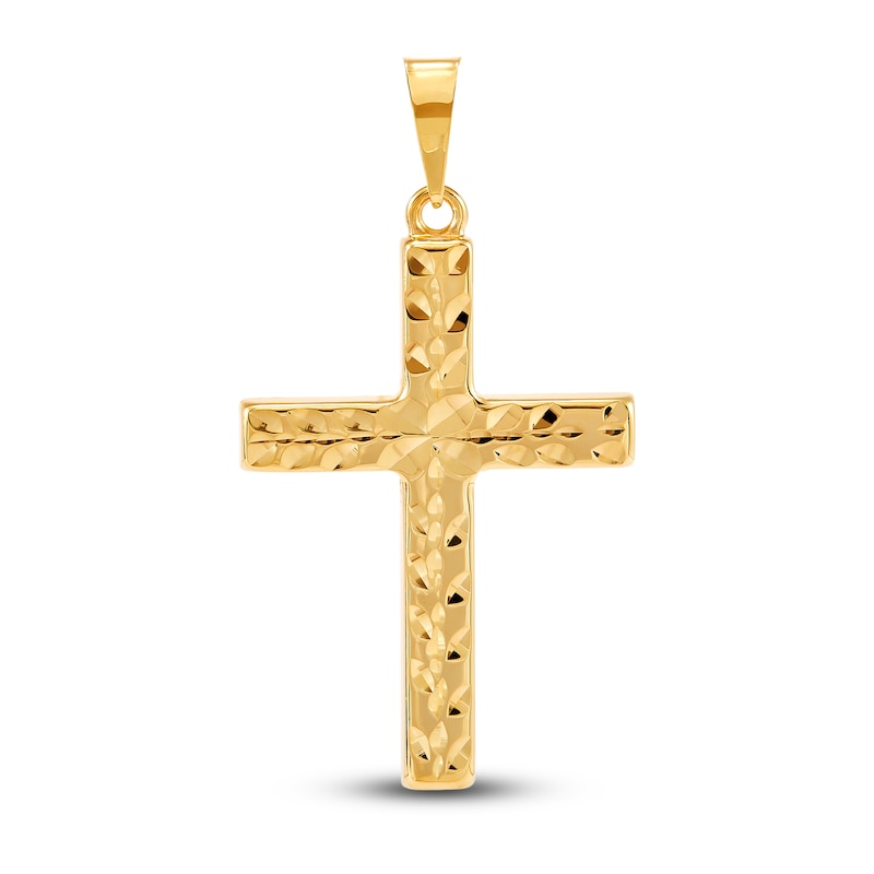 Main Image 1 of Cross Pendant 14K Yellow Gold