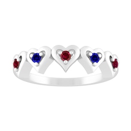 Birthstone Family & Mother's Heart Ring