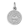 Thumbnail Image 1 of Graduation Charm 14K White Gold