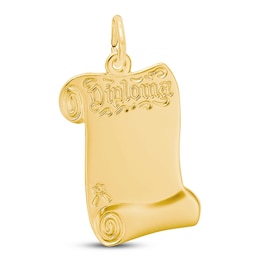 Diploma Charm 14K Yellow Gold