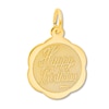 Thumbnail Image 1 of Happy Birthday Charm 14K Yellow Gold