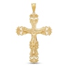 Thumbnail Image 1 of Men's Cross Pendant 10K Yellow Gold