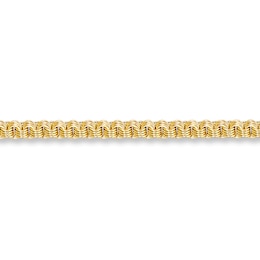 Alexandria Style Anklet 14K Yellow Gold 10&quot;