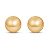 Thumbnail Image 2 of Ball Stud Earrings 14K Yellow Gold 8mm