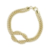 Thumbnail Image 1 of Hollow Box Chain Knot Bracelet 14K Yellow Gold 7.5&quot;