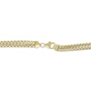 Thumbnail Image 3 of Hollow Box Chain Knot Bracelet 14K Yellow Gold 7.5&quot;