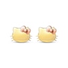 Thumbnail Image 2 of Children's Hello Kitty Stud Earrings 14K Two-Tone Gold