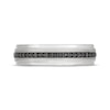 Thumbnail Image 3 of Neil Lane Men's Black Diamond Wedding Band 1/4 ct tw 14K White Gold