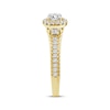 Thumbnail Image 1 of Threads of Love Round-Cut Diamond Engagement Ring 5/8 ct tw 14K Yellow Gold