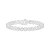 Thumbnail Image 0 of Lab-Created Diamonds by KAY Line Bracelet 10 ct tw 10K White Gold 7.25"