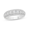 Thumbnail Image 1 of Lab-Grown Diamonds by KAY Graduated Anniversary Ring 1-1/4 ct tw 14K White Gold