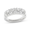 Thumbnail Image 1 of THE LEO Ideal Cut Diamond Anniversary Ring 1-1/2 ct tw 14K White Gold