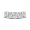 Thumbnail Image 3 of THE LEO Ideal Cut Diamond Anniversary Ring 1-1/2 ct tw 14K White Gold