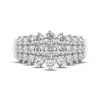 Thumbnail Image 3 of THE LEO Ideal Cut Diamond Anniversary Ring 1-3/4 ct tw 14K White Gold