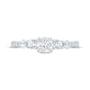 Thumbnail Image 3 of Diamond Five-Stone Engagement Ring 1 ct t w 14K White Gold