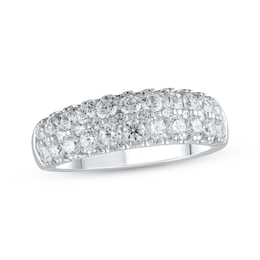 Lab-Grown Diamonds by KAY Anniversary Band 1-1/2 ct tw 14K White Gold