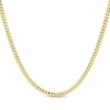 Thumbnail Image 0 of Solid Cuban Curb Chain Necklace 3.3mm 10K Yellow Gold 20”