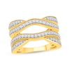 Thumbnail Image 1 of Vintage-Style Round-Cut Diamond Enhancer Ring 7/8 ct tw 14K Yellow Gold