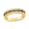 Thumbnail Image 0 of Le Vian Venetian Mosaic Diamond Scalloped Ring 3/8 ct tw 14K Honey Gold