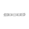 Thumbnail Image 2 of Neil Lane Artistry Marquise & Round-Cut  Lab-Grown diamond Anniversary Band 1-1/2 ct tw 14K White Gold