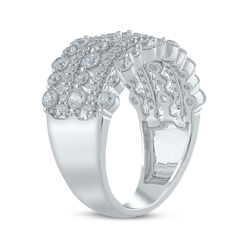 Main Image 2 of Diamond Five-Row Anniversary Ring 1-1/2 ct tw 14K White Gold