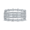 Thumbnail Image 3 of Diamond Five-Row Anniversary Ring 1-1/2 ct tw 14K White Gold