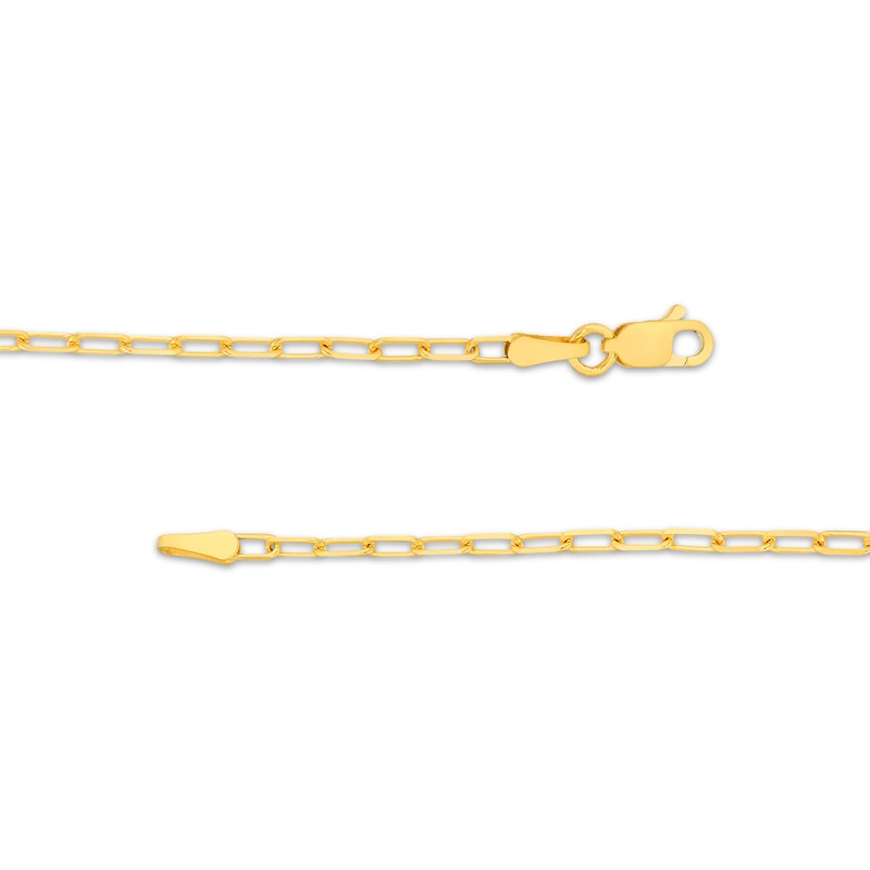 Main Image 5 of Curb Chain, Bead Chain & Paperclip Chain Necklace Set Solid 10K Yellow Gold 18&quot;