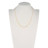 Thumbnail Image 9 of Curb Chain, Bead Chain & Paperclip Chain Necklace Set Solid 10K Yellow Gold 18&quot;