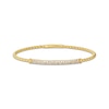 Thumbnail Image 1 of Le Vian Diamond Beaded Bangle Bracelet 3/4 ct tw 14K Honey Gold