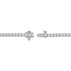 Thumbnail Image 3 of THE LEO Diamond Tennis Bracelet 3 ct tw 14K White Gold 7.25&quot;