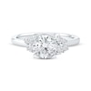 Thumbnail Image 3 of Lab-Grown Diamonds by KAY Round-Cut Engagement Ring 1-3/4 ct tw 14K White Gold