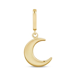 Charmed Memories Crescent Moon Charm 10K Yellow Gold