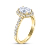 Thumbnail Image 2 of THE LEO Legacy Lab-Grown Diamond Oval-Cut Engagement Ring 2 ct tw 14K Yellow Gold