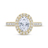 Thumbnail Image 3 of THE LEO Legacy Lab-Grown Diamond Oval-Cut Engagement Ring 2 ct tw 14K Yellow Gold