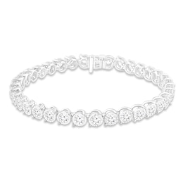 Lab-Grown Diamonds by KAY Tennis Bracelet 7 ct tw 10K White Gold 7.25&quot;