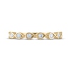 Thumbnail Image 3 of Every Moment Diamond Infinity Band 1/4 ct tw 14K Yellow Gold