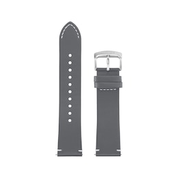 Citizen CZ Smart Gray Leather Watch Strap 59-0032H-02