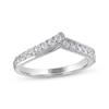 Thumbnail Image 1 of THE LEO Ideal Cut Diamond Contour Anniversary Band 1/3 ct tw 14K White Gold