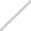 Thumbnail Image 2 of Diamond Square Link Tennis Bracelet 1/5 ct tw Sterling Silver 7.25&quot;