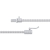 Thumbnail Image 2 of Lab-Created Diamonds by KAY Graduated Line Bracelet 4 ct tw 14K White Gold 7.25"