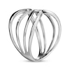 Thumbnail Image 2 of Diamond Looping Fashion Ring 1/10 ct tw 10K White Gold