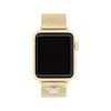 Thumbnail Image 1 of COACH Gold-Tone Stainless Steel Mesh Women's Apple Watch Strap 14700255