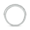 Thumbnail Image 3 of Diamond Bypass Multi-Row Ring 1 ct tw 10K White Gold