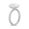 Thumbnail Image 1 of Neil Lane Artistry Oval-Cut  Lab-Grown diamond Engagement Ring 5-5/8 ct tw 14K White Gold