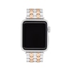 Thumbnail Image 1 of Coach Two-Tone Stainless Steel Women's Apple Watch Strap 14700244