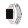 Thumbnail Image 2 of Coach Two-Tone Stainless Steel Women's Apple Watch Strap 14700244