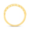 Thumbnail Image 3 of Now + Forever Lab-Grown Diamonds Twist Anniversary Ring 1/20 ct tw 10K Yellow Gold