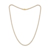 Thumbnail Image 2 of Solid Diamond-Cut Ice Chain Necklace 3.5mm 10K Yellow Gold 20&quot;