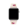 Thumbnail Image 1 of COACH Chalk Floral Print Silicone Apple Watch Strap 14700265