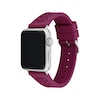 Thumbnail Image 2 of COACH Plum Silicone Apple Watch Strap 14700257